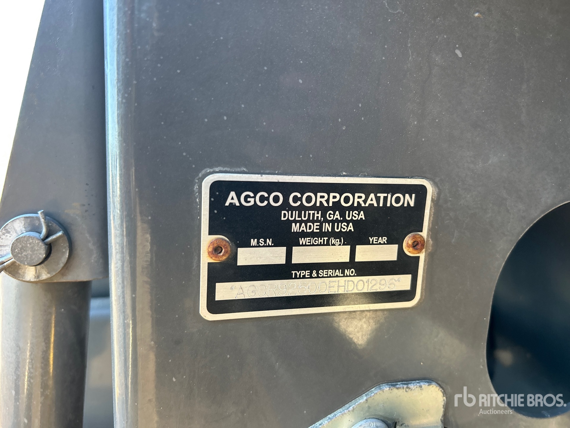 2014 Agco 9250