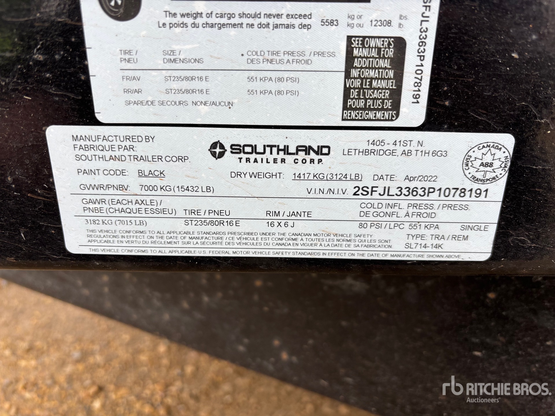 2023 Southland S171414K