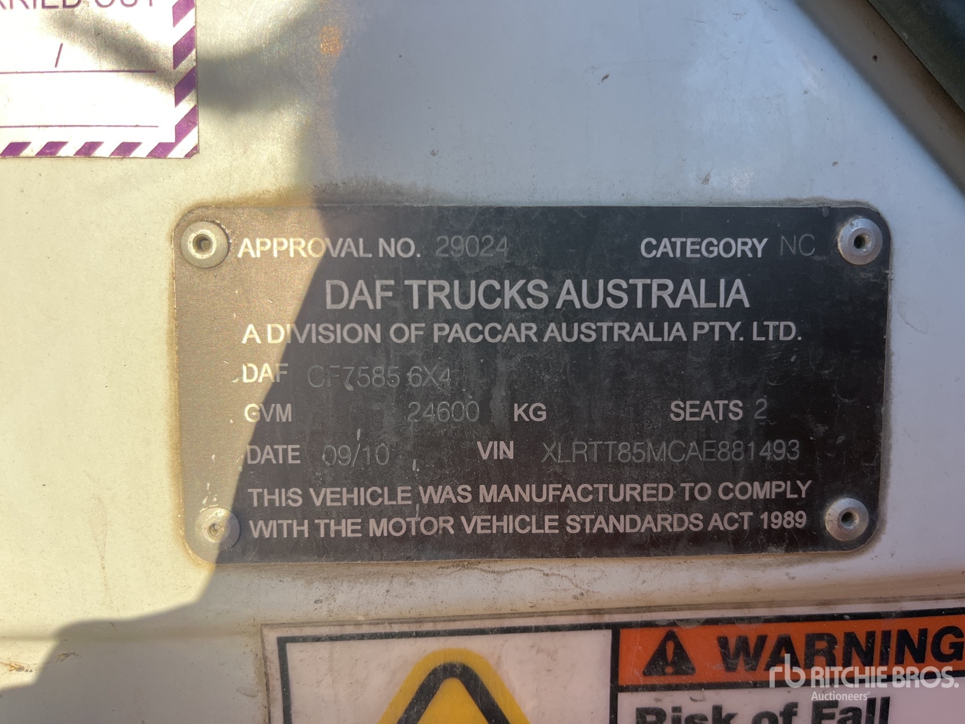 2010 Daf CF7585