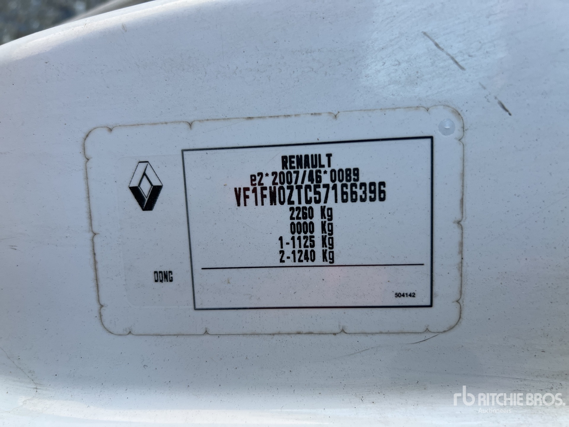 2017 Renault KANGOO ZE