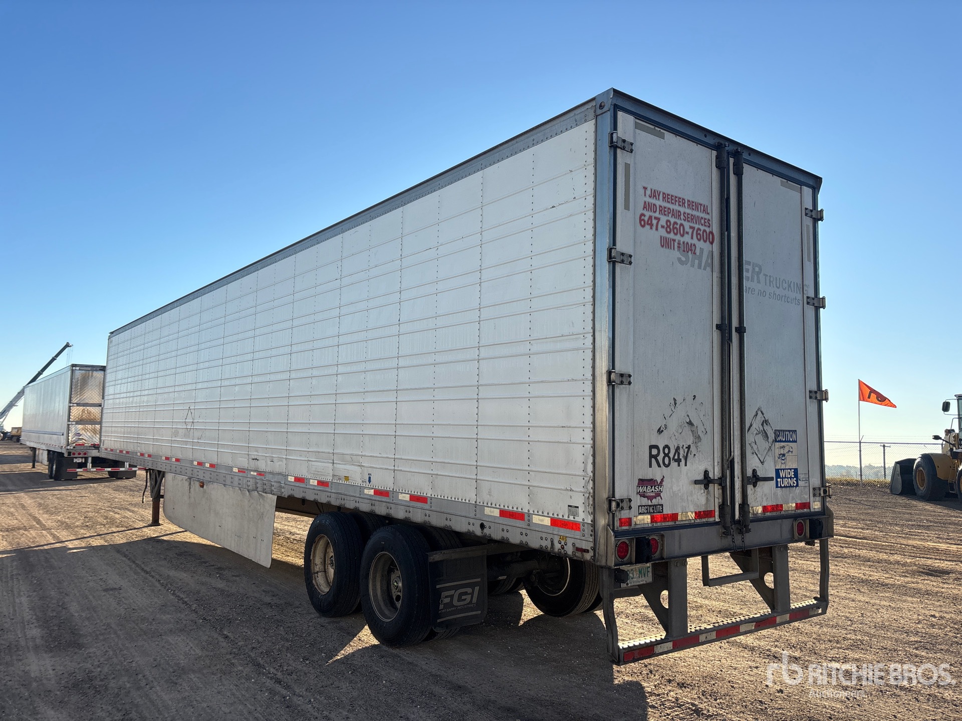 2017 Wabash 53 ft x 102 in T/A