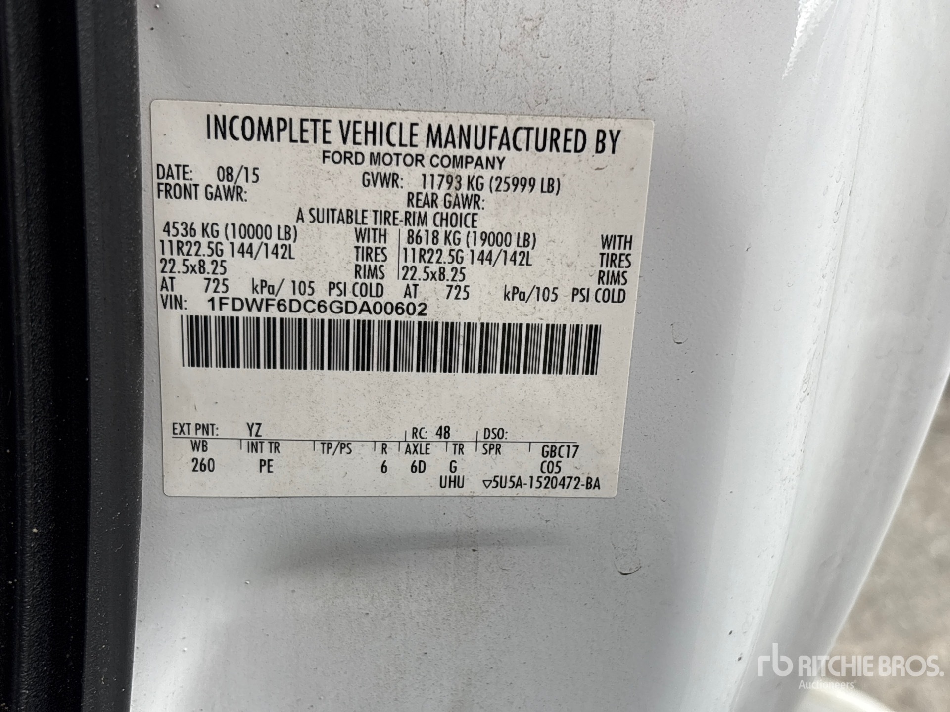 2016 Ford F-650