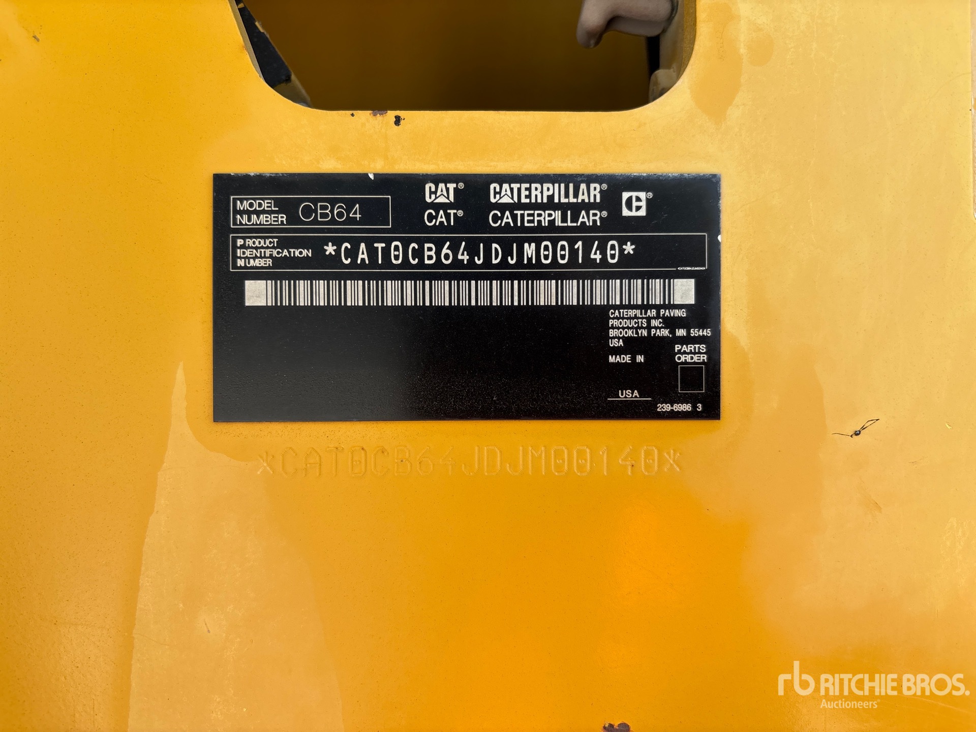 Photo of 2010 Caterpillar CB64