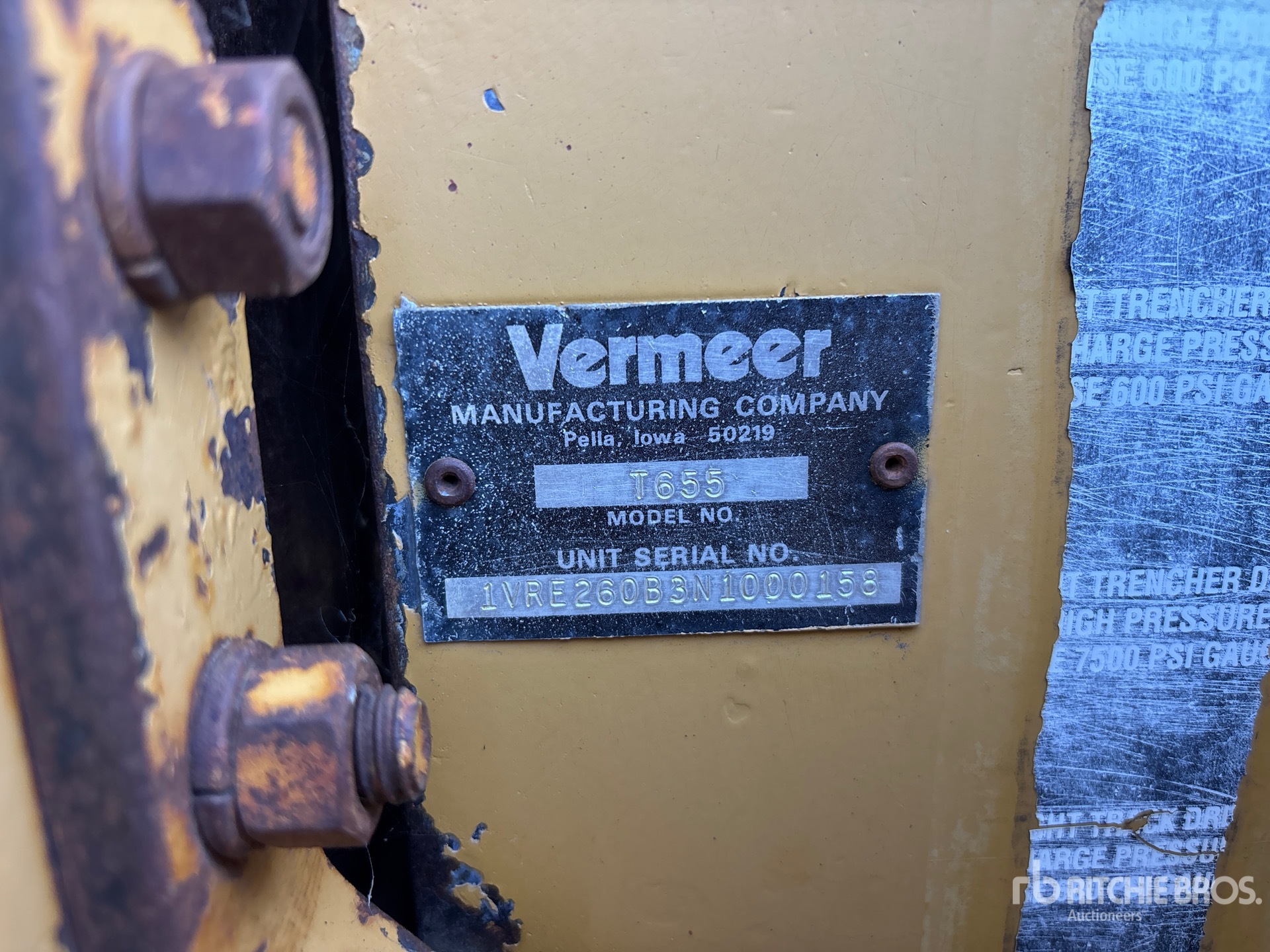 1992 Vermeer T655