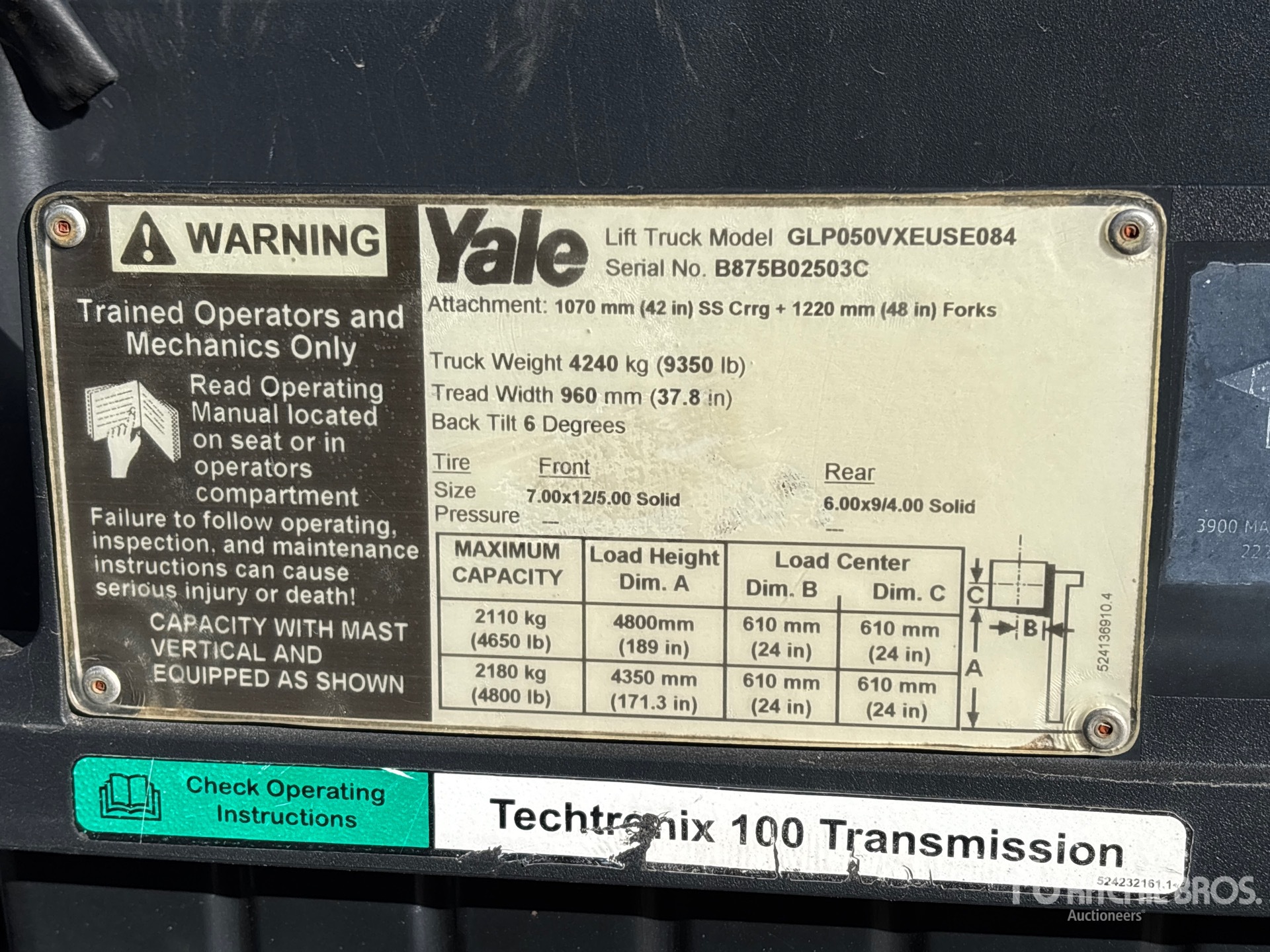 Yale GLP050