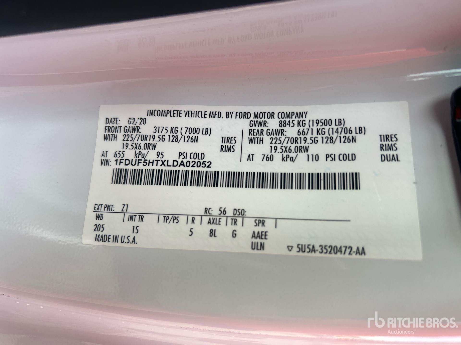 2020 Ford F-550