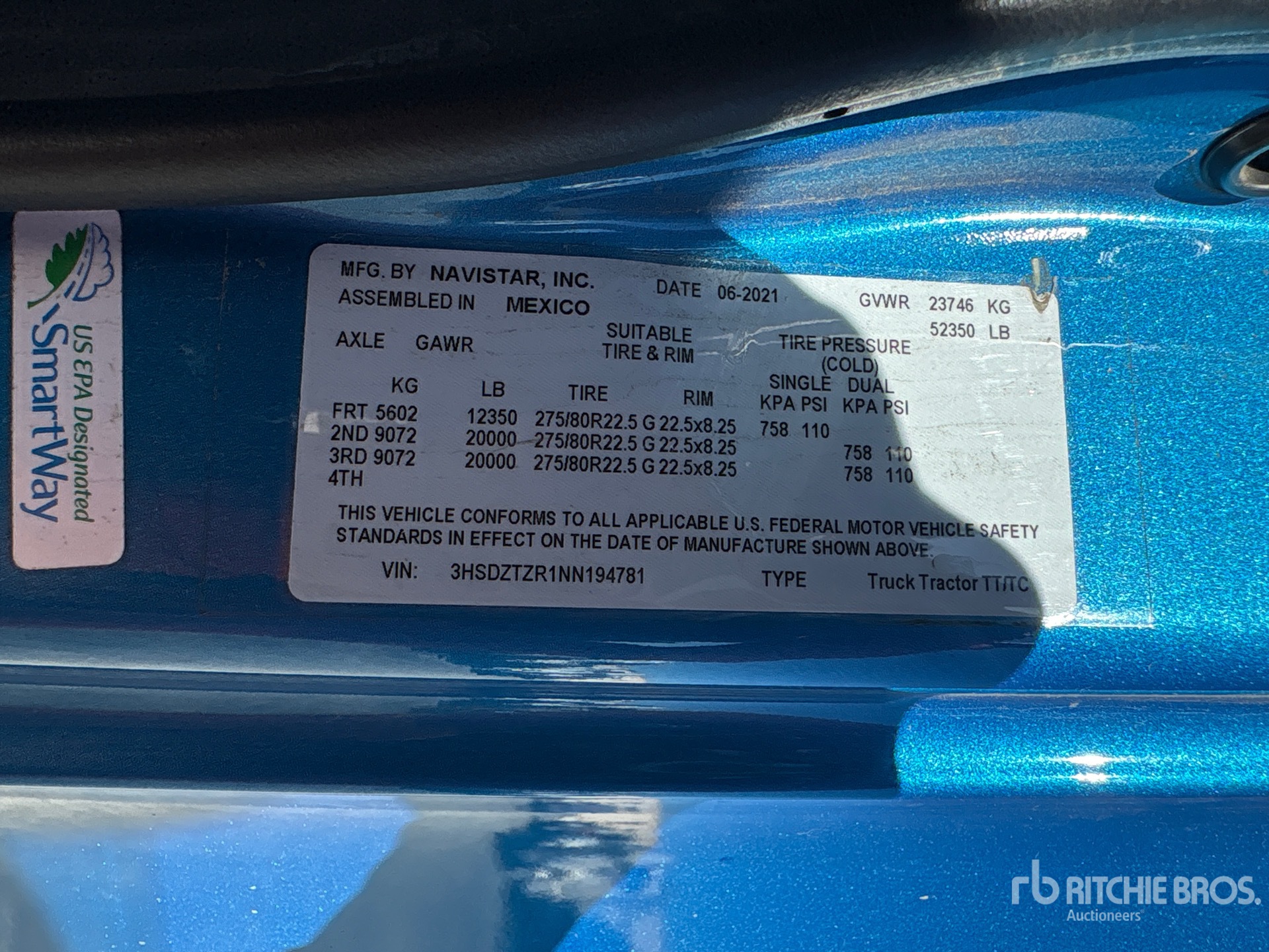 2022 International LT625