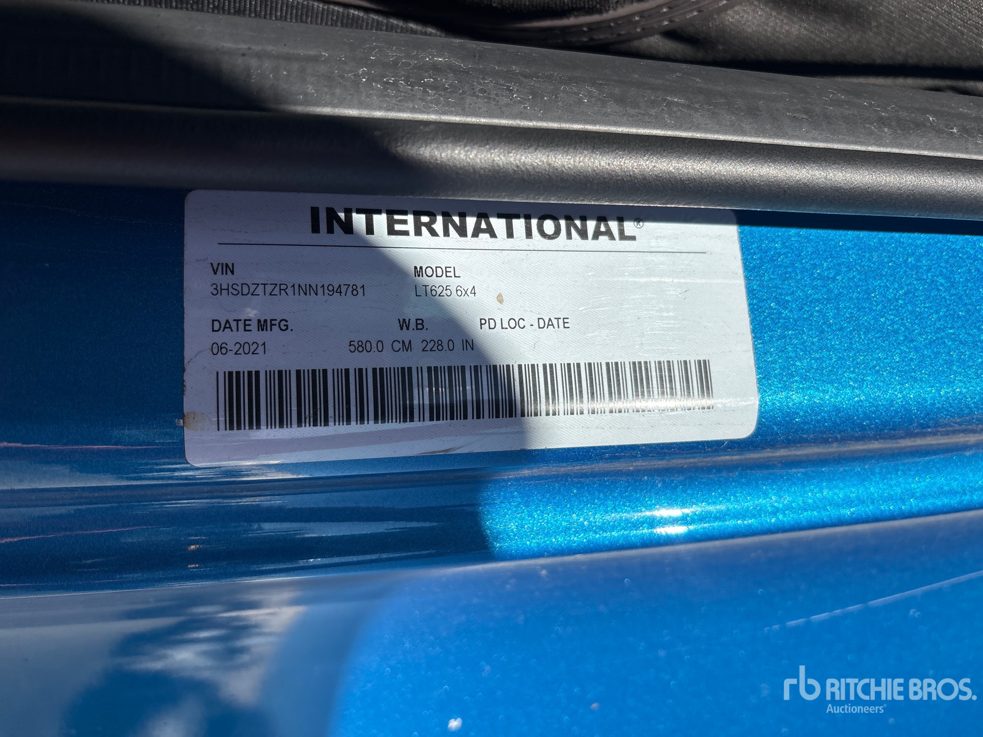 2022 International LT625