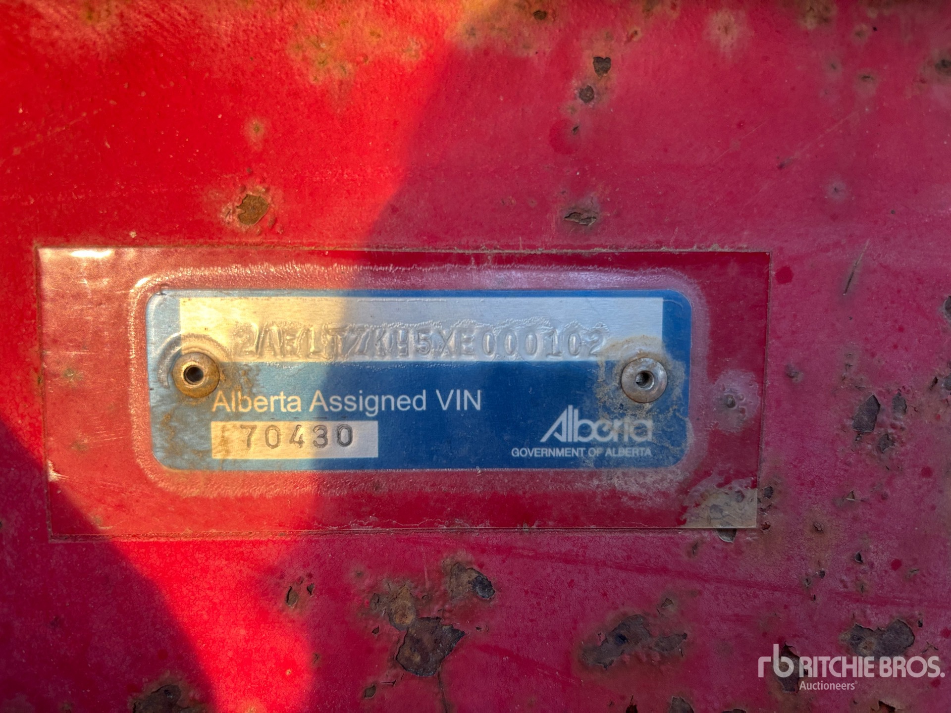 1999 Advance 48 ft Tri/A Hayrack
