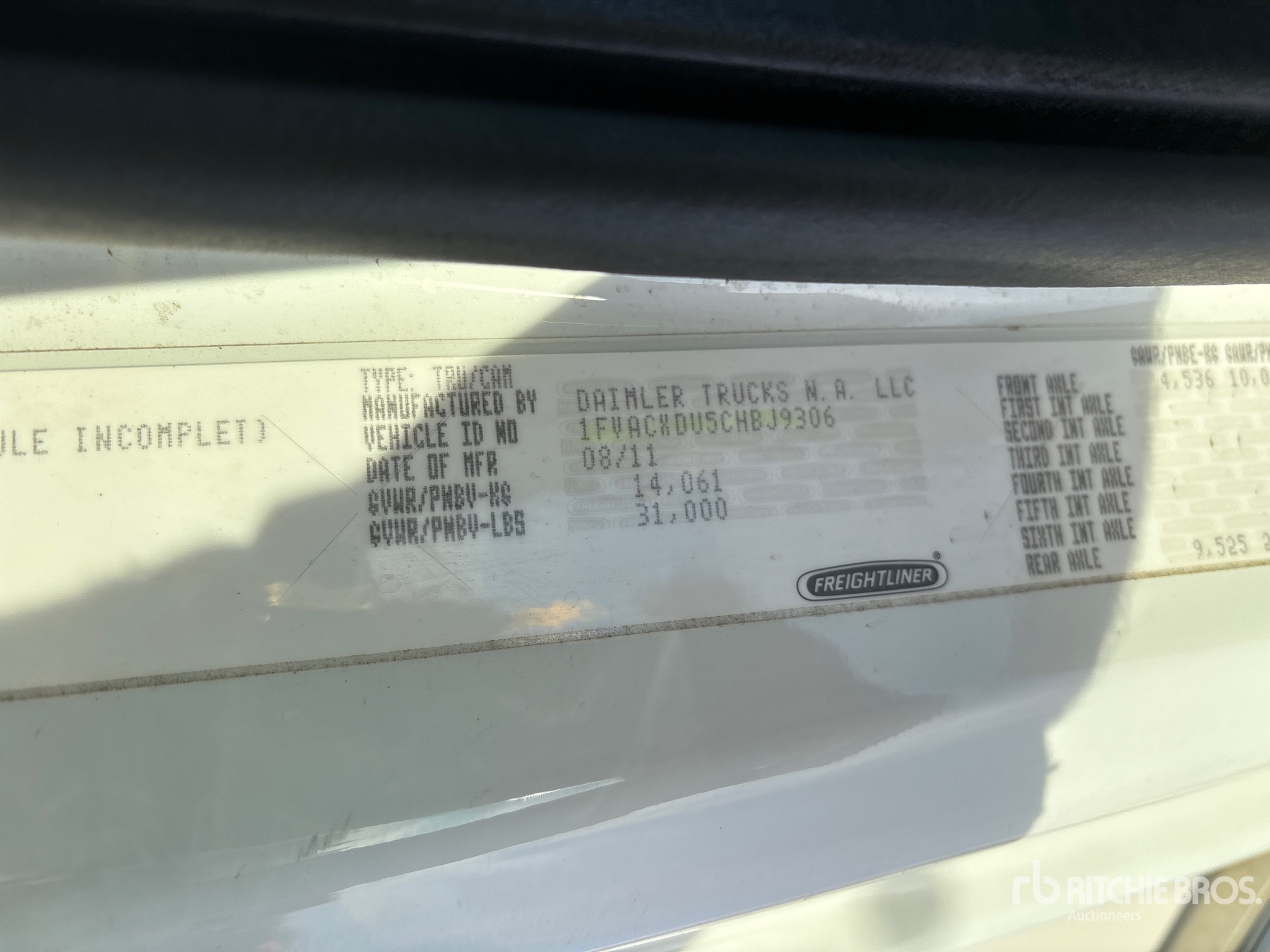 2012 Freightliner M2 106