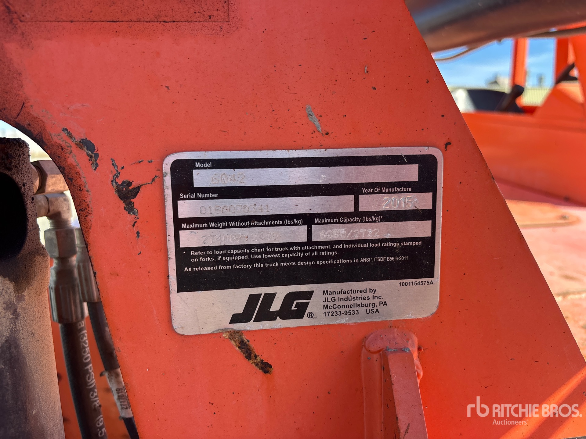 2015 JLG 6042