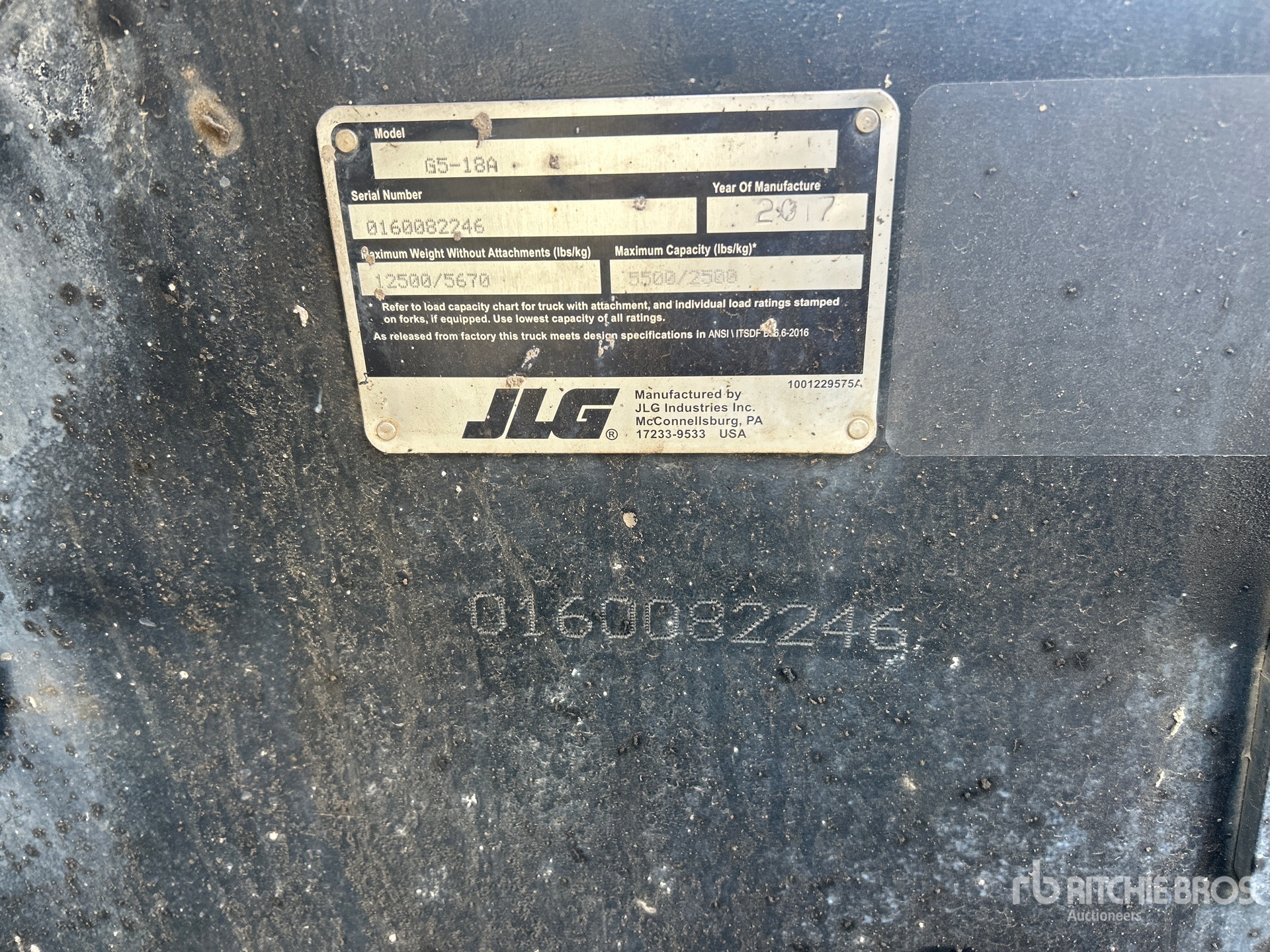 2017 JLG G5-18A