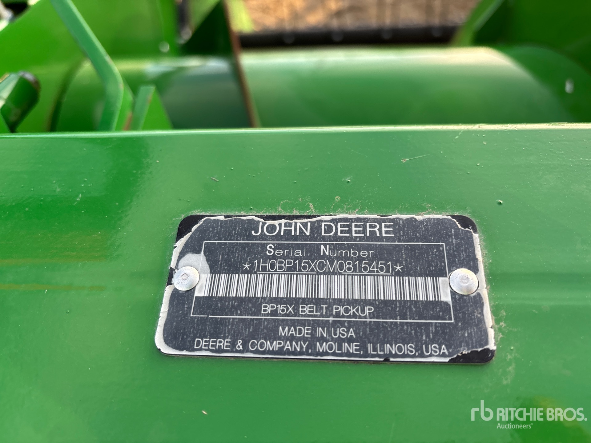 2021 John Deere BP15X
