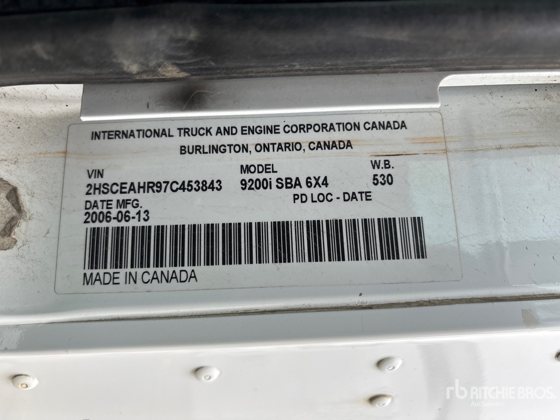 2007 International 9200I