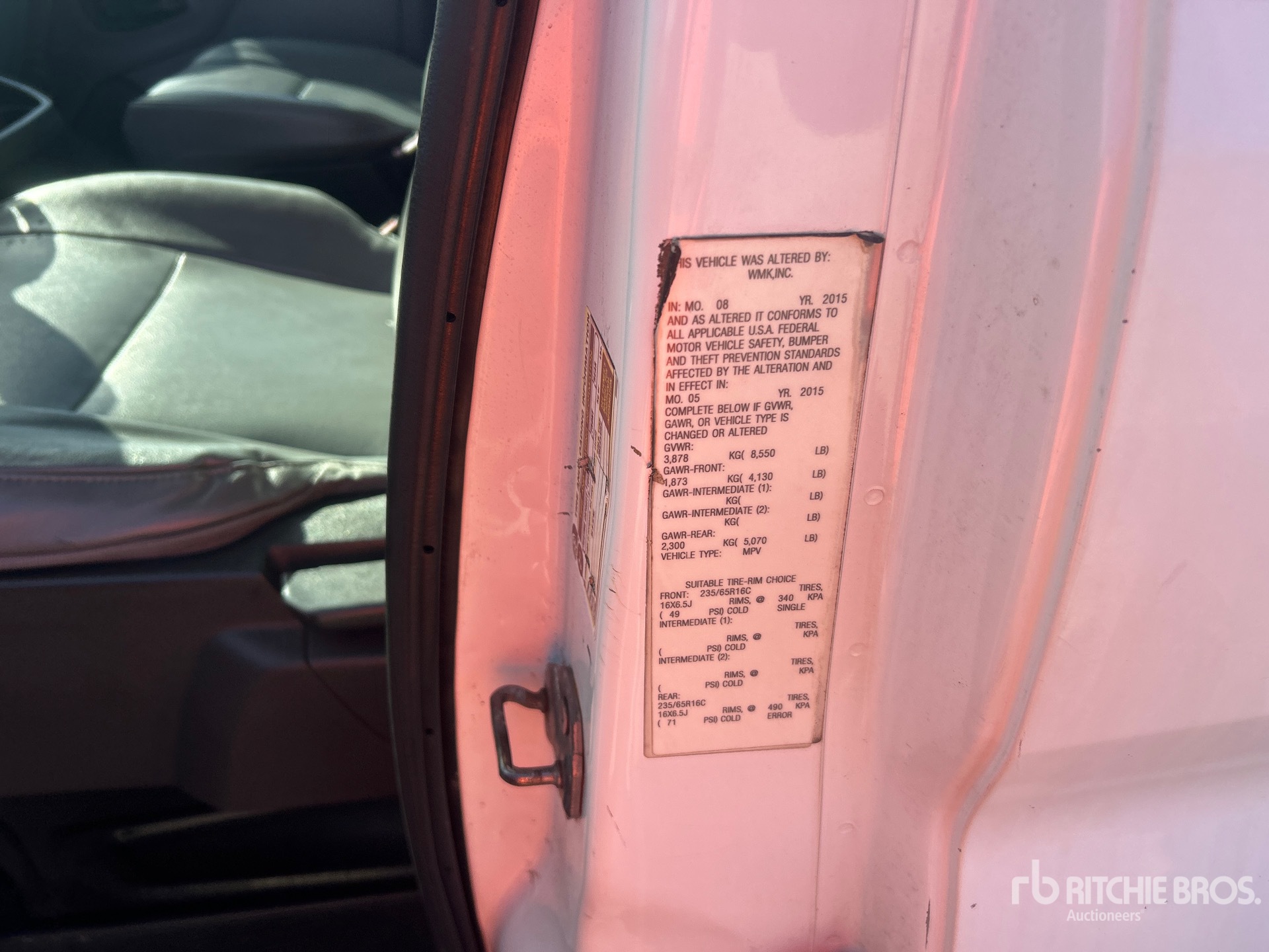 2015 Ford TRANSIT 150