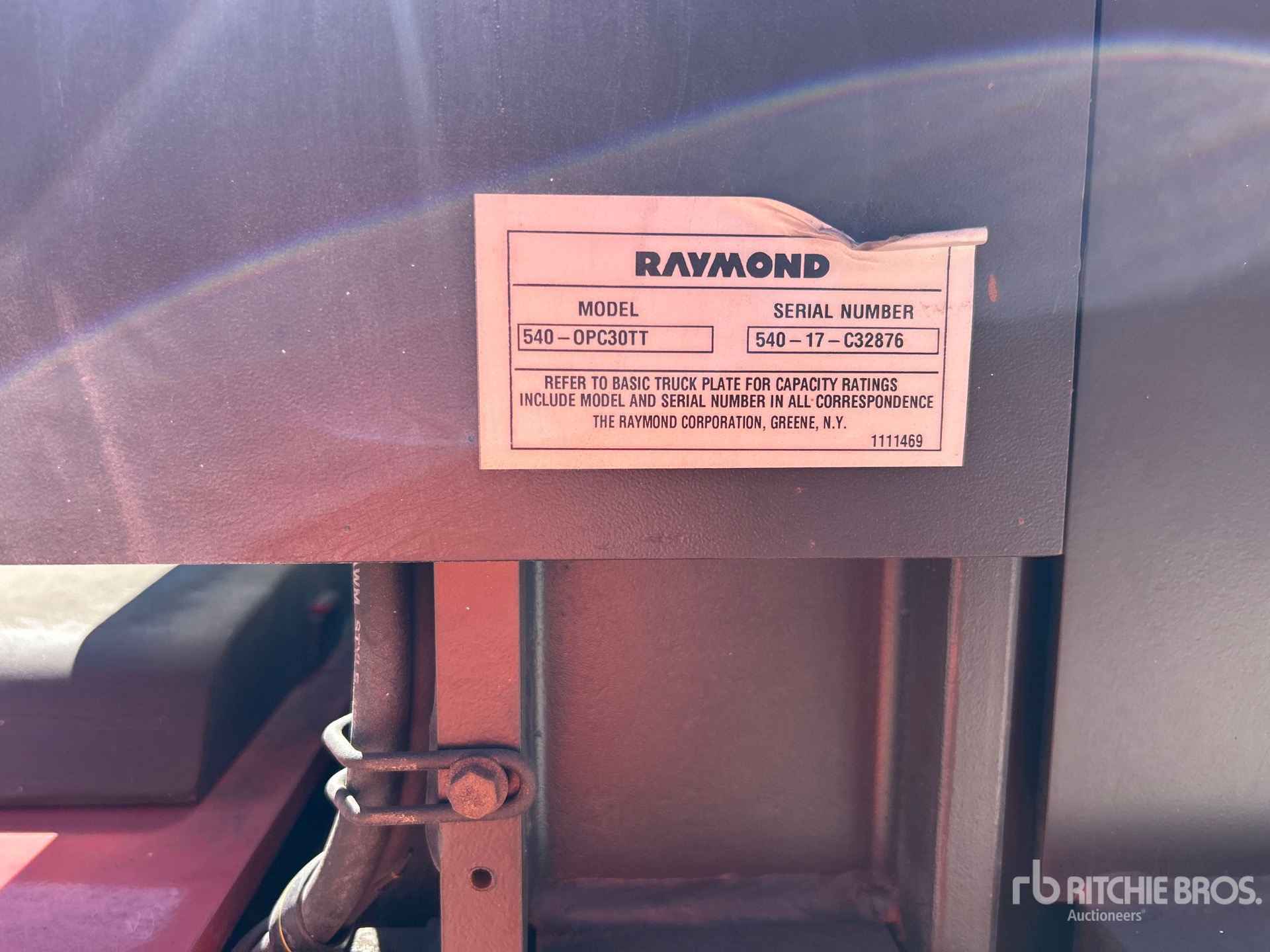 2017 Raymond 5400