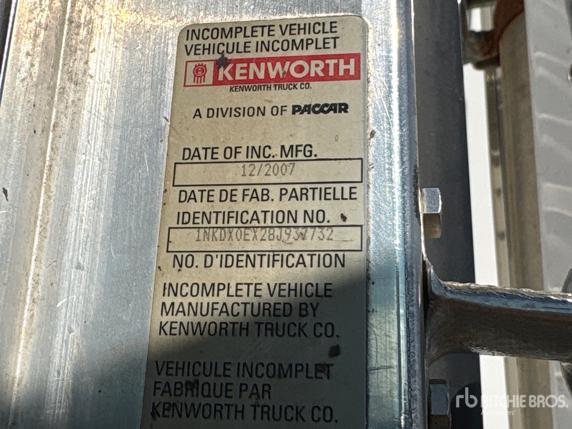 2008 Kenworth T800