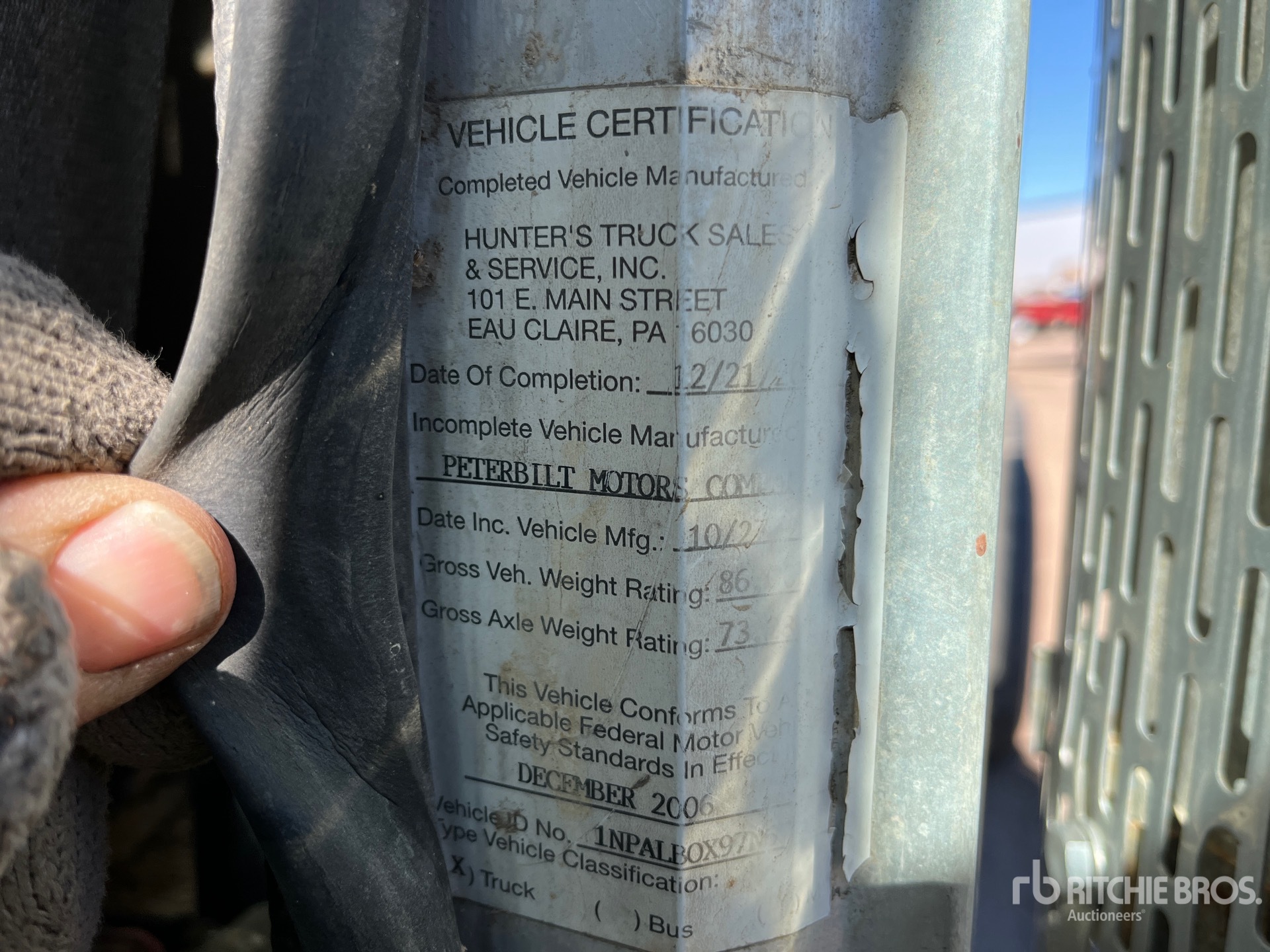 2007 Peterbilt 357
