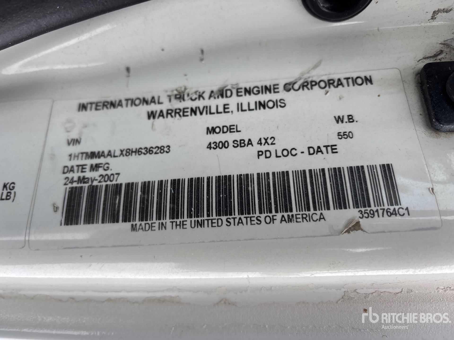 2008 International DURASTAR 4300