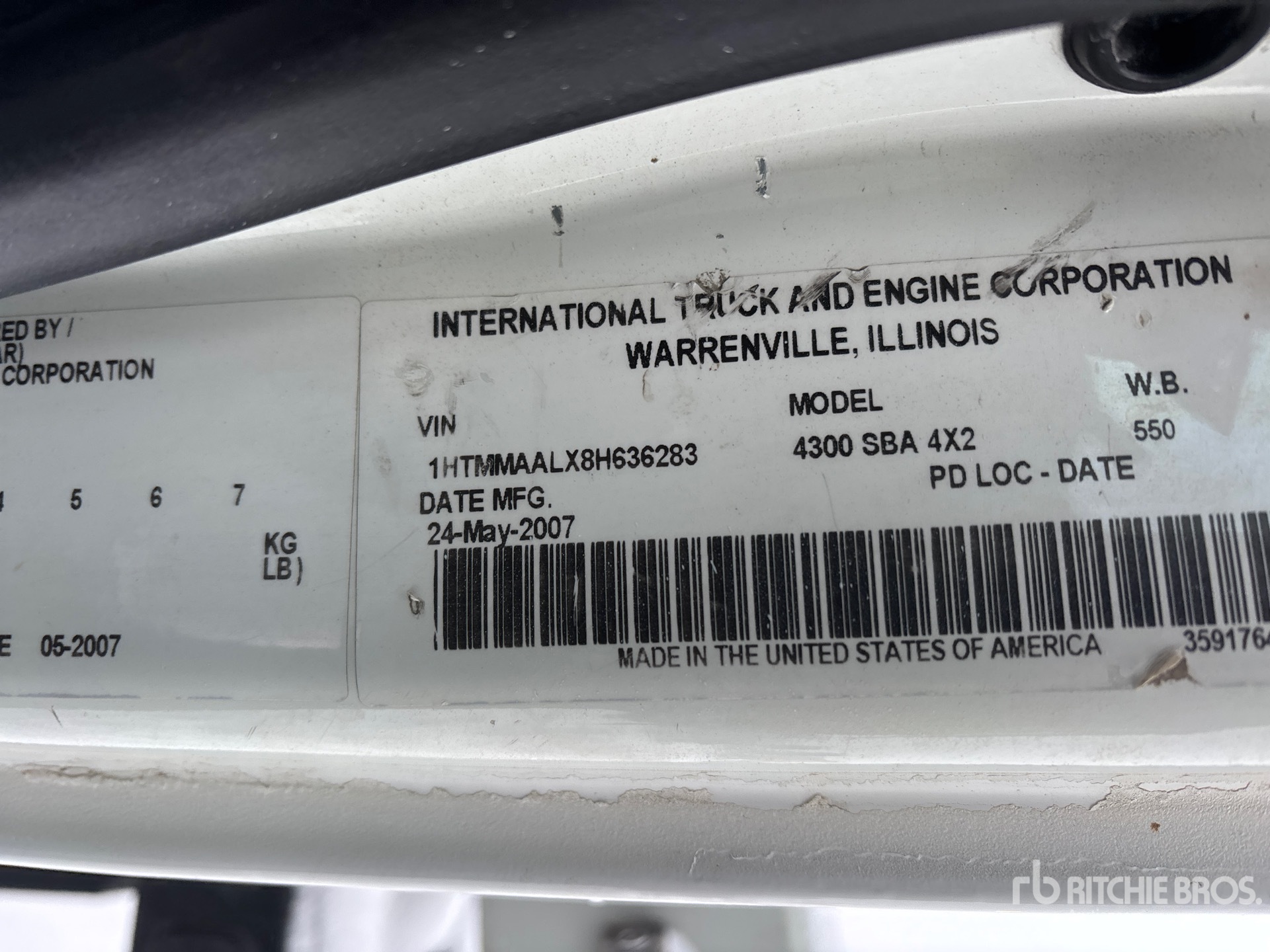 2008 International DURASTAR 4300