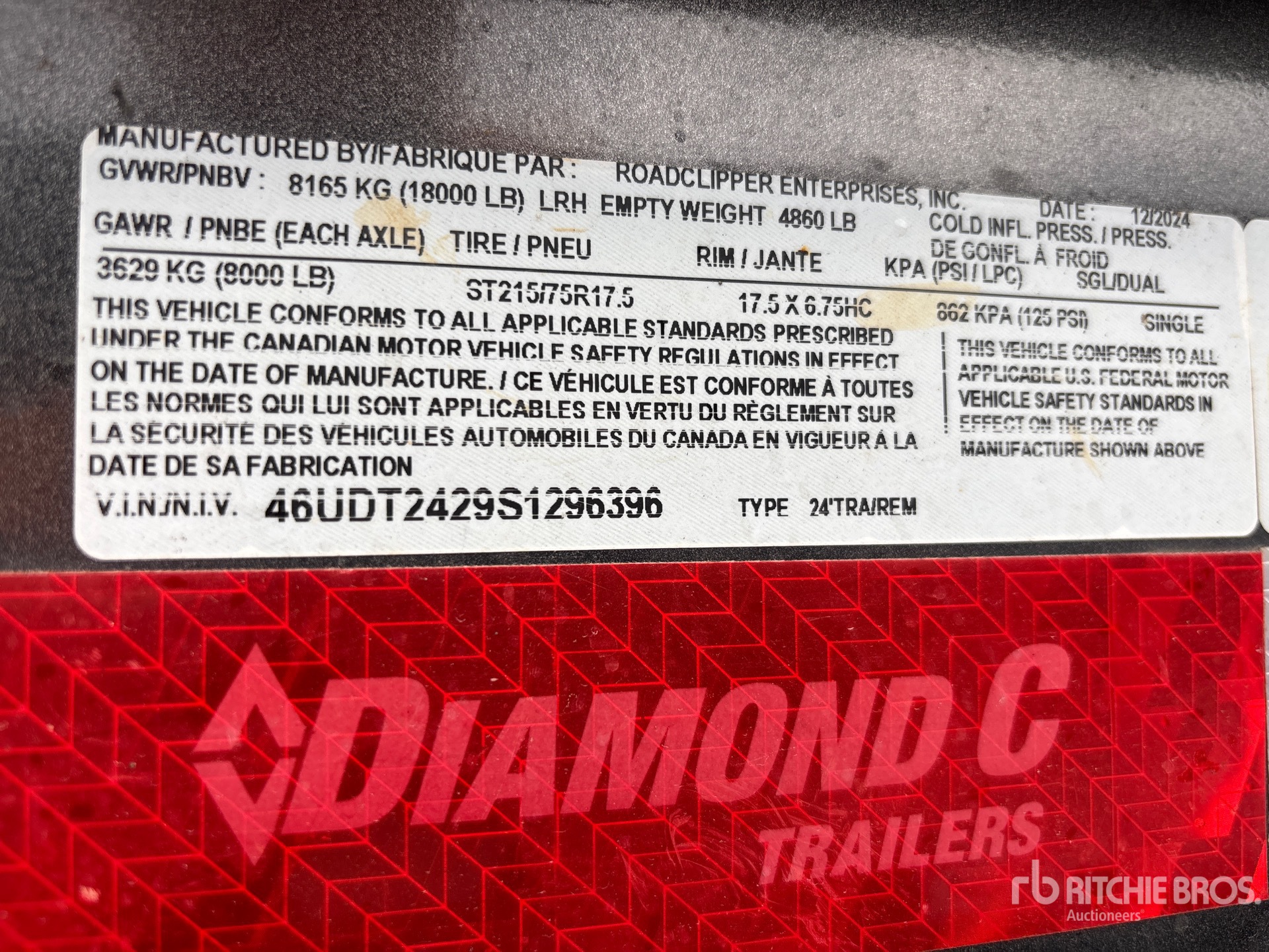 2025 Diamond T/A