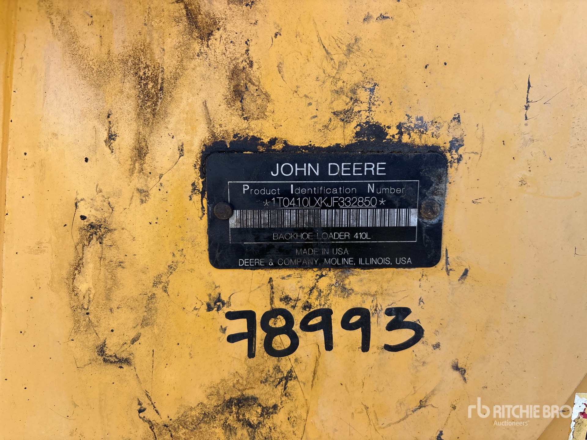 2018 John Deere 410L