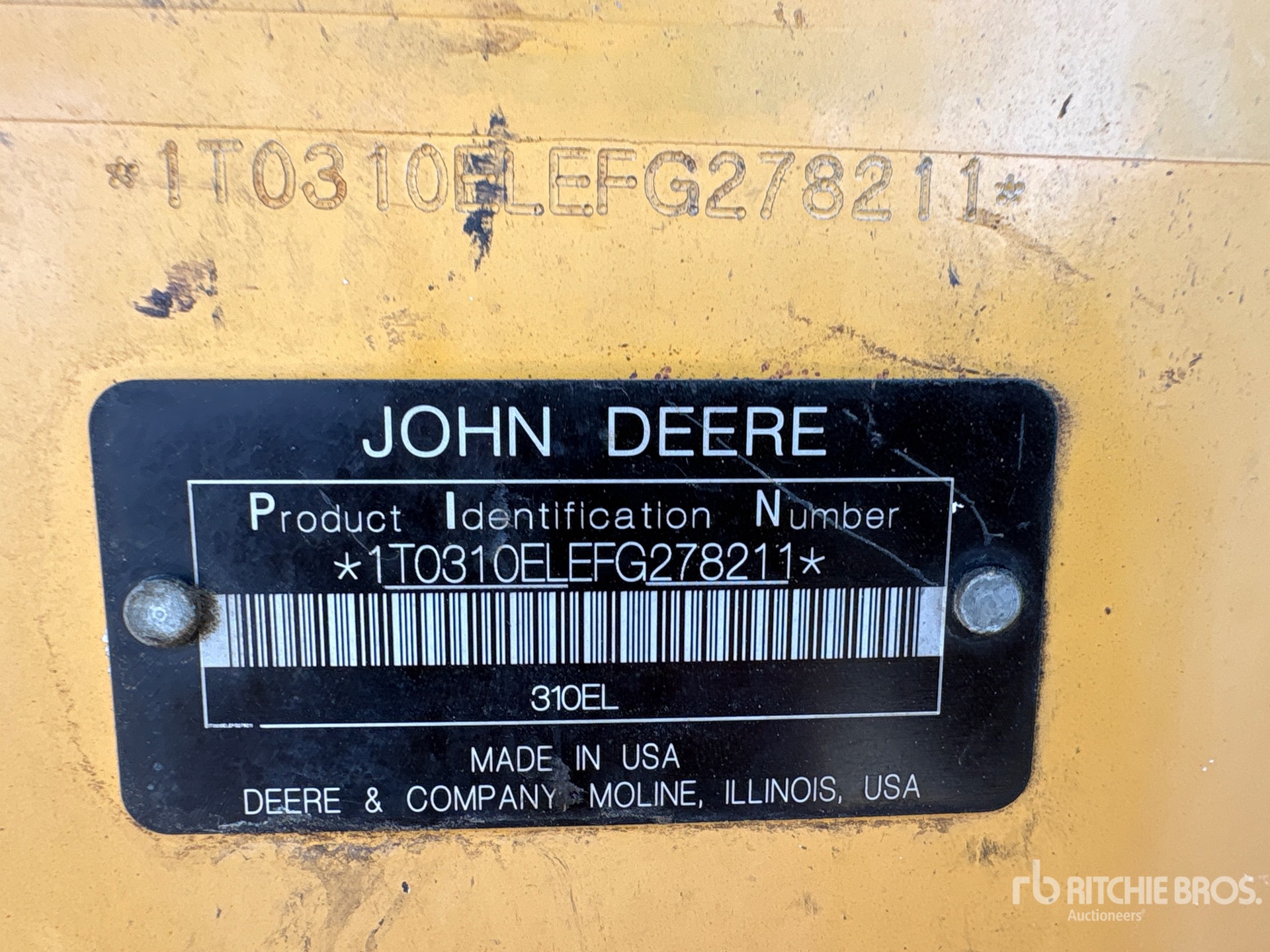 2015 John Deere 310L EP