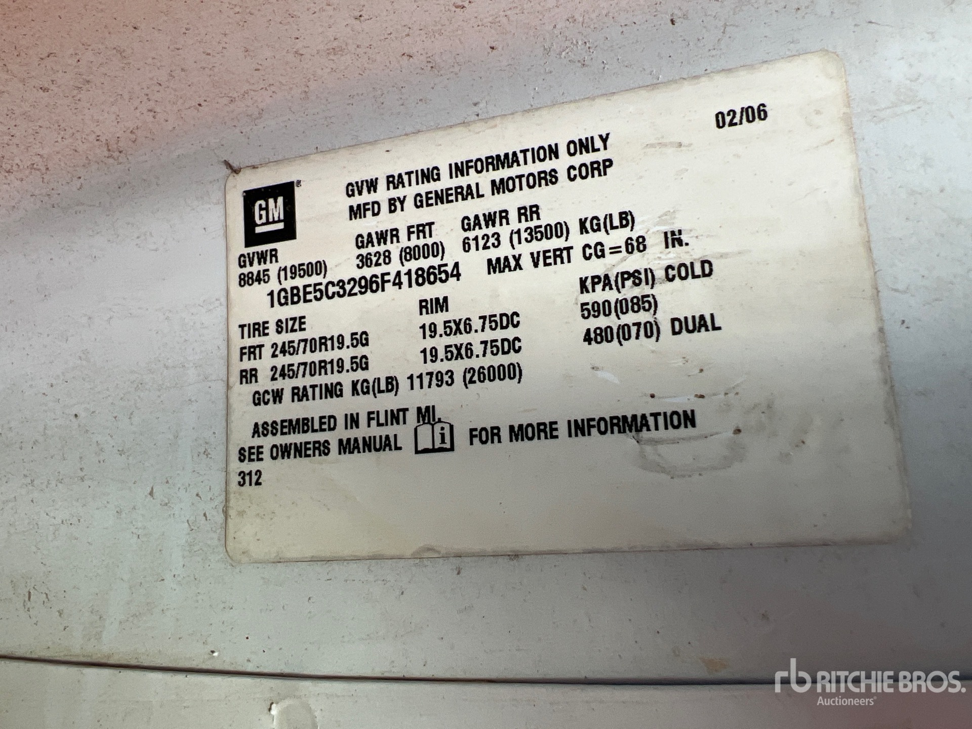 2006 Chevrolet 5500