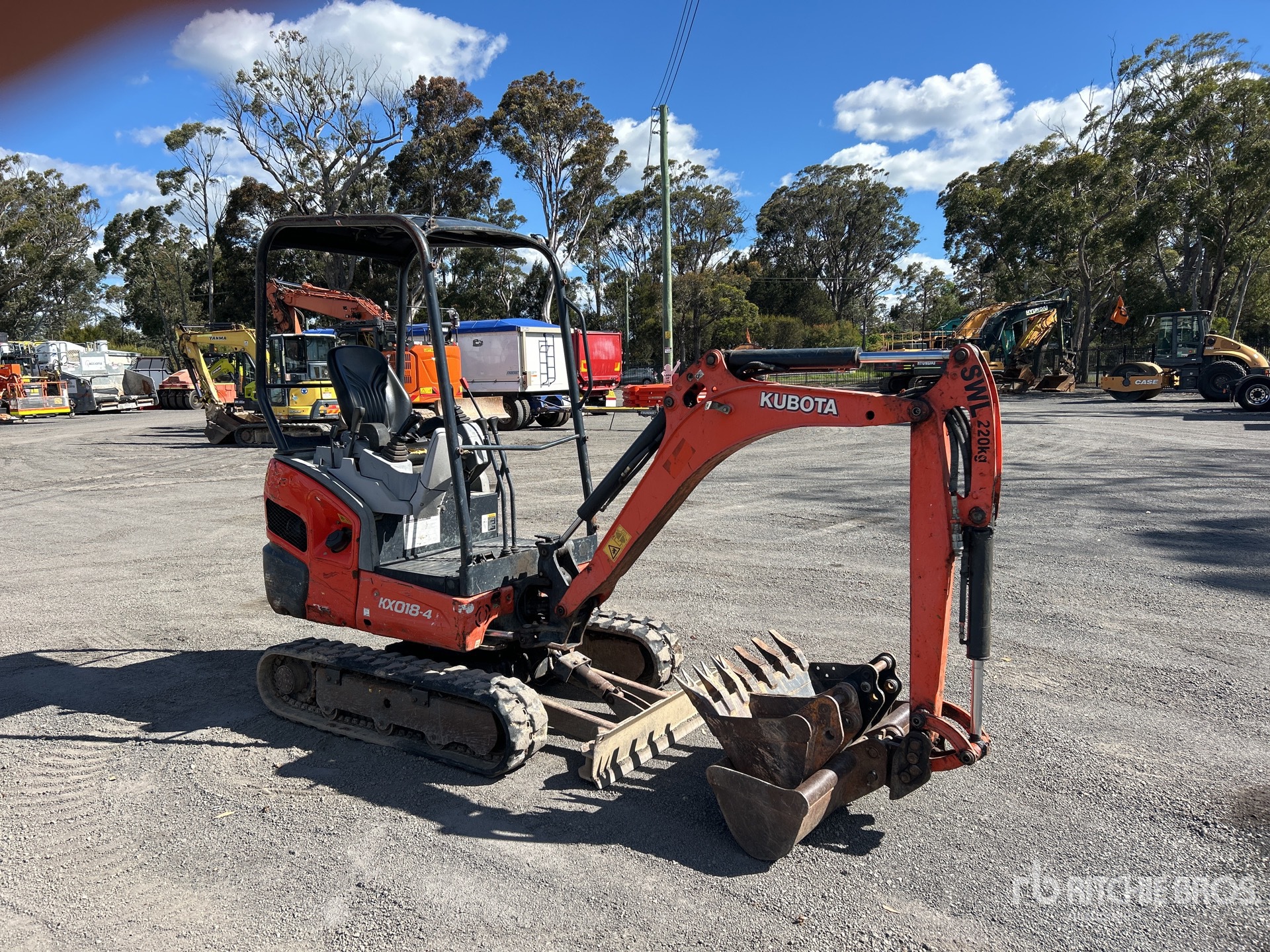 2016 Kubota KX018-4