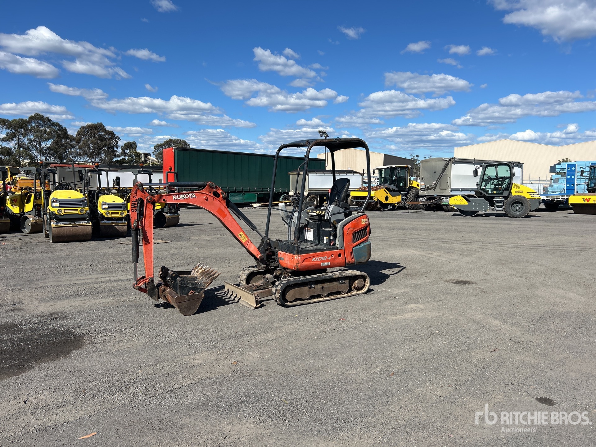 2016 Kubota KX018-4