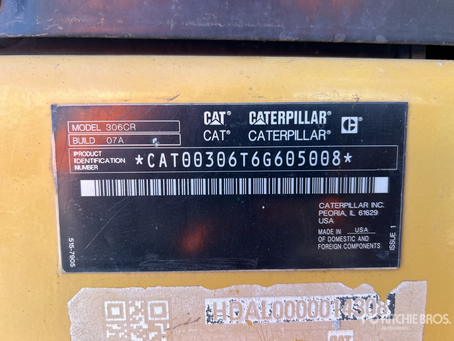 Caterpillar 306 CR