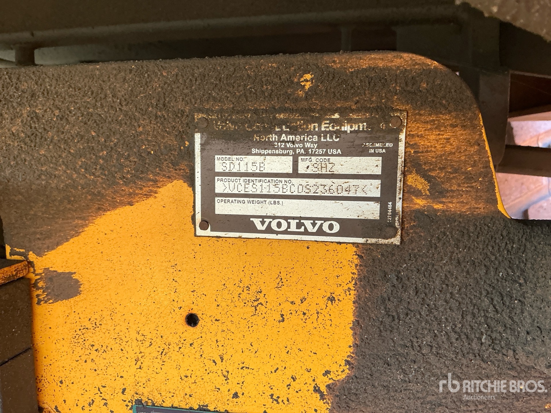 2015 Volvo SD115B
