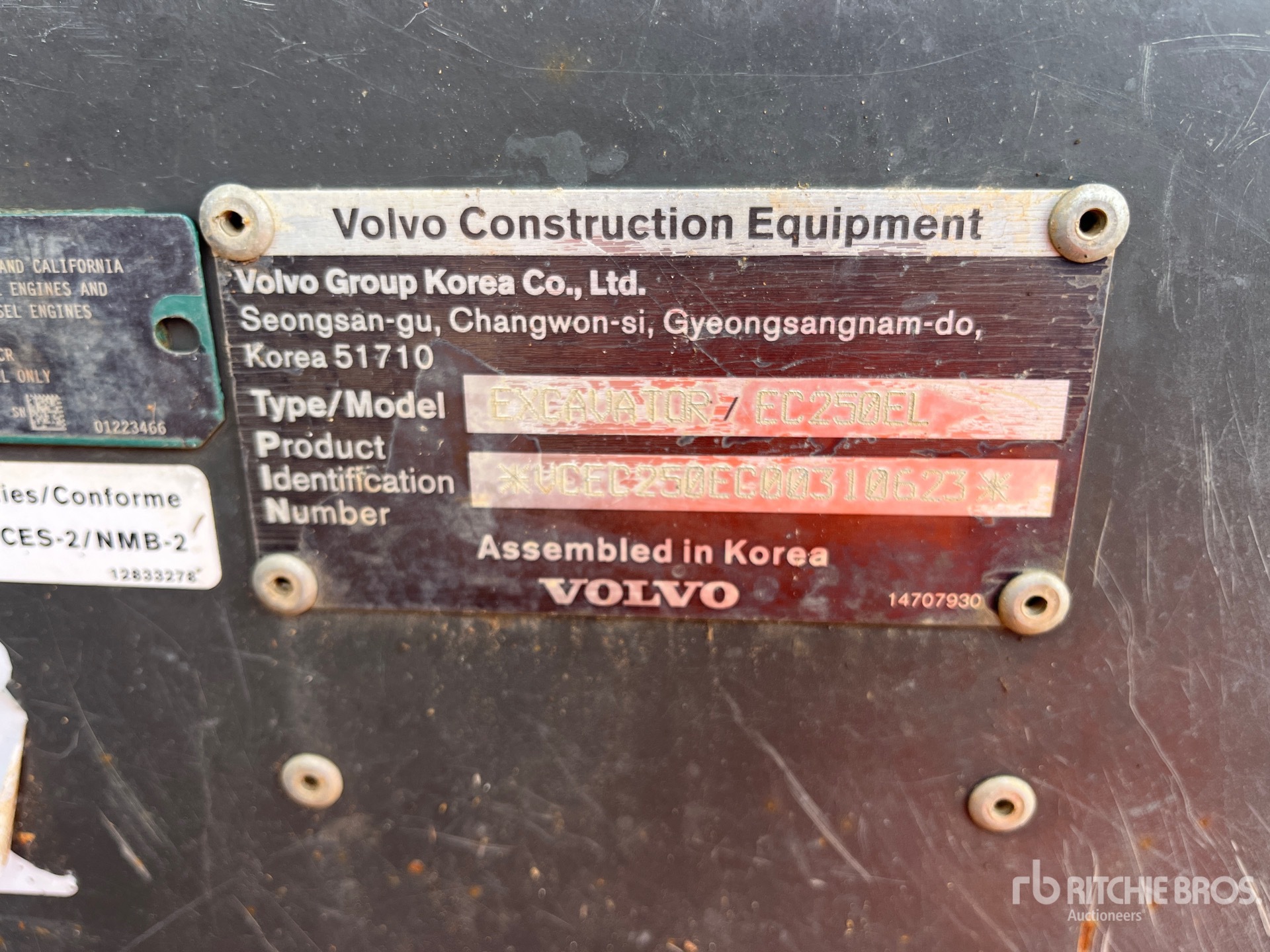 2018 Volvo EC250EL