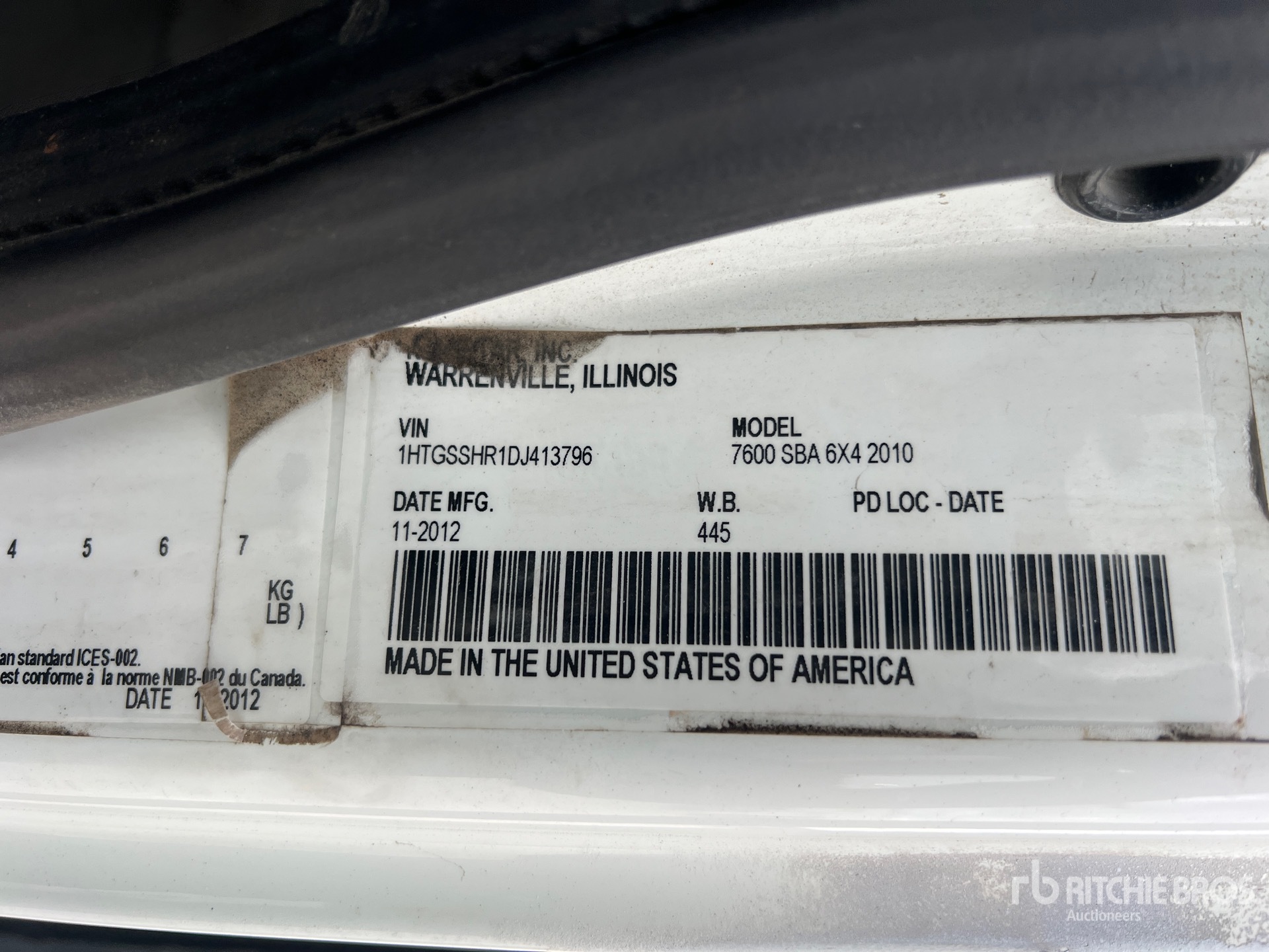 2013 International 7600