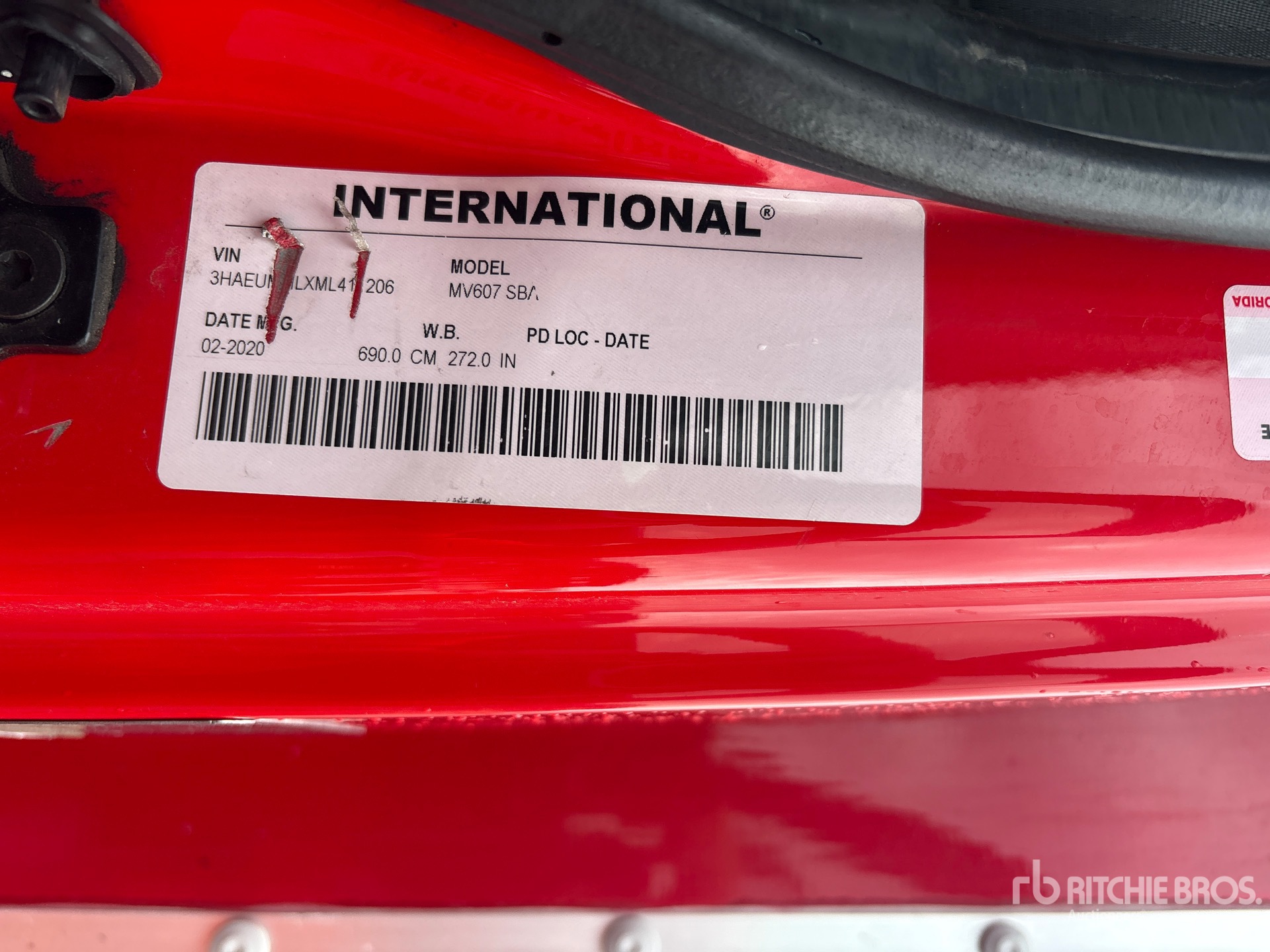 2021 International MV607