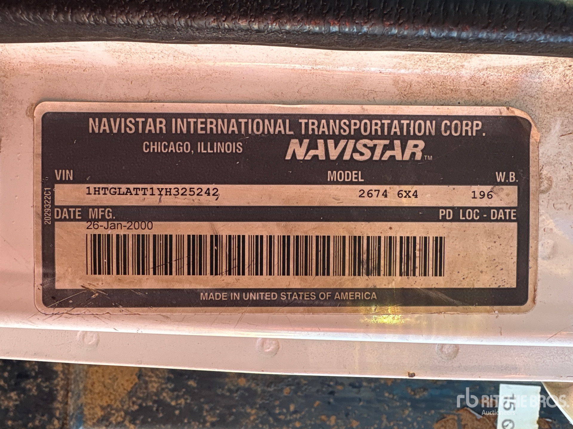 2000 International 2674