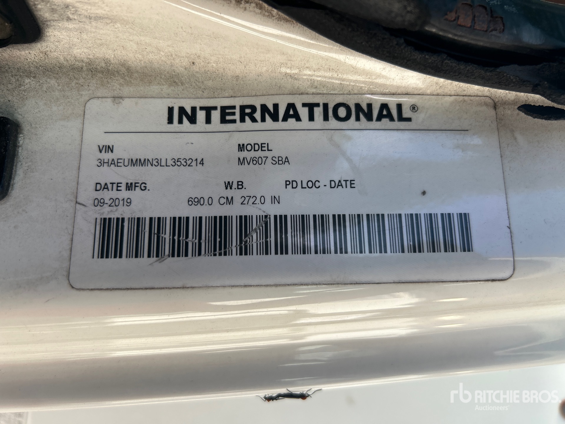 2020 International MV607 SBA