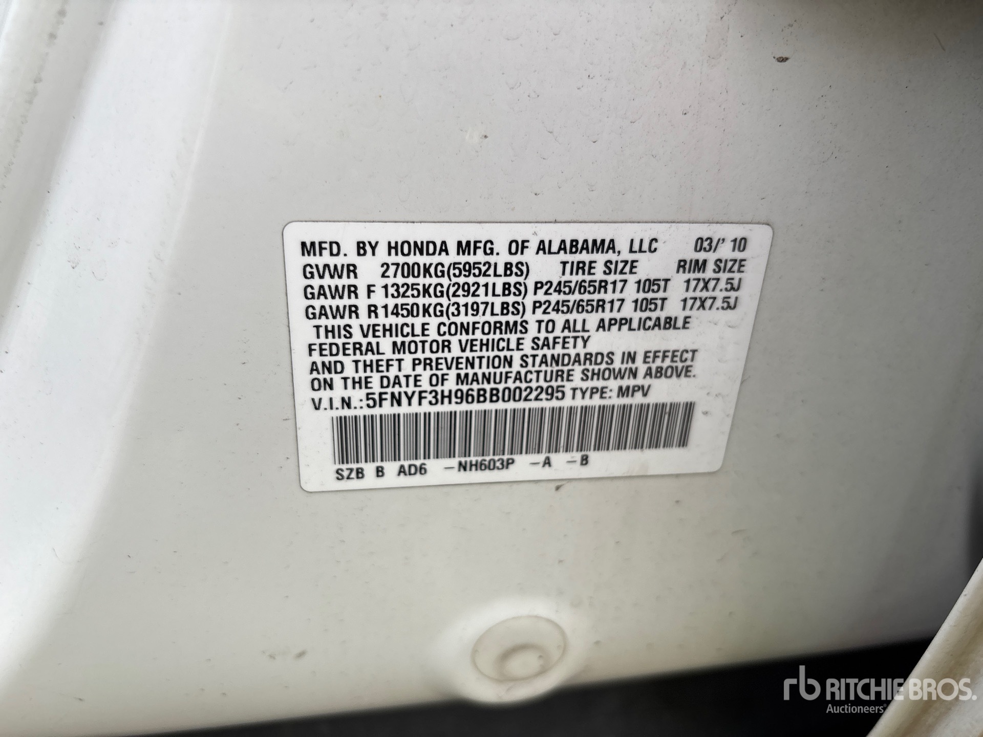 2011 Honda PILOT