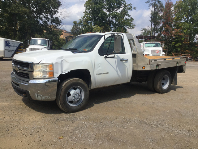 2008 Chevrolet Silverado K3500HD 4x4 Flatbed Truck