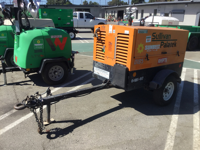 2012 Sullivan-Palatek D185P3JD Air Compressor