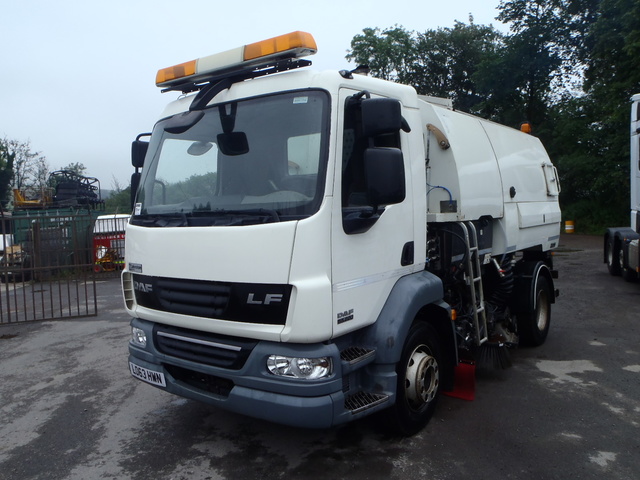 2013 DAF 55.220 Sweeper - VT650 2013 DAF 55.220 Sweeper - VT650