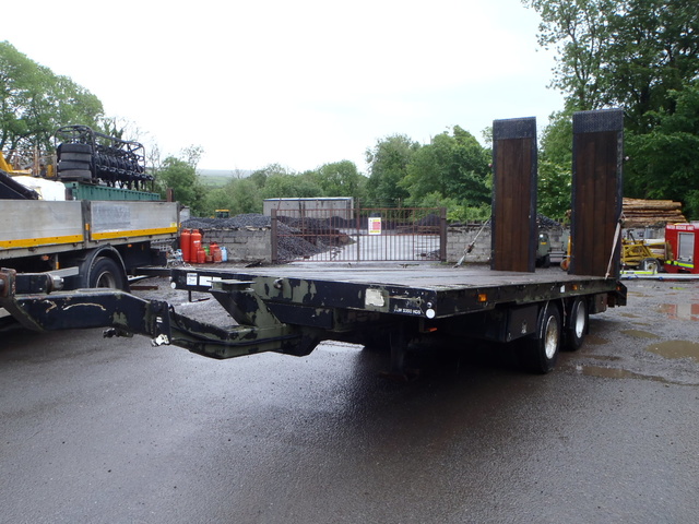 2002 King DT99 Draw Bar Plant Trailer EX MOD 2002 King DT99 Draw Bar Plant Trailer EX MOD