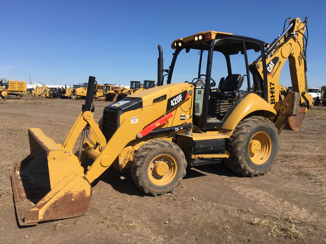 2015 (unverified) Cat 420F Backhoe Loader