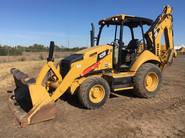 2014 (unverified) Cat 420F Backhoe Loader