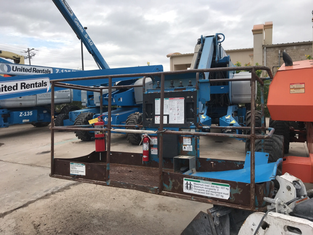 2011 Genie Z-135/70 4WD Diesel Articulating Boom Lift