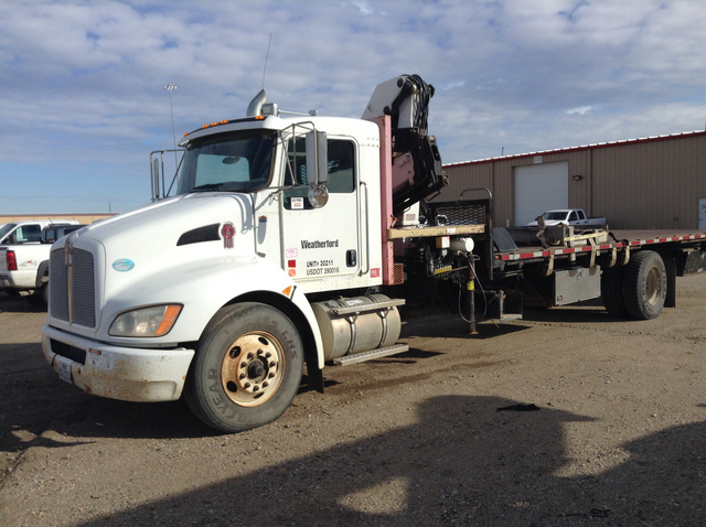 2009 Kenworth T370 boom truck