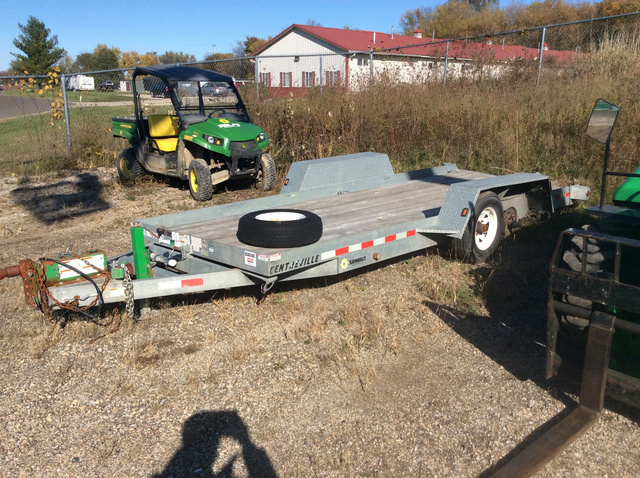 2016 (unverified) Centreville T/A Tilt Deck Equipment Trailer