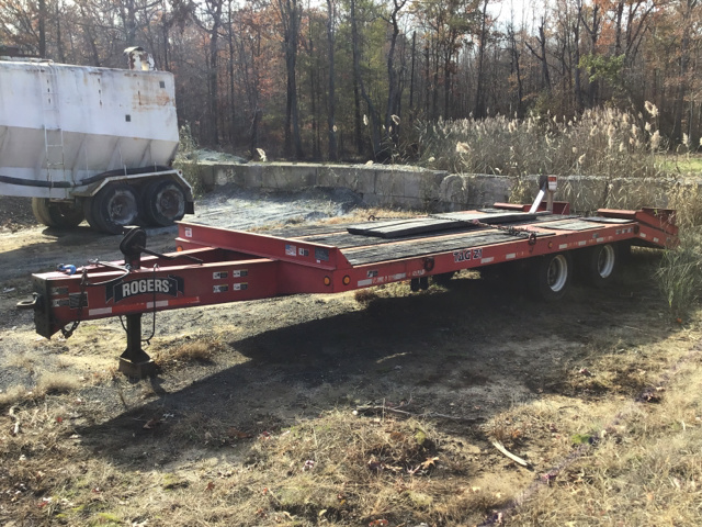 1998 Rogers T/A Equipment Trailer 1998 Rogers T/A Equipment Trailer