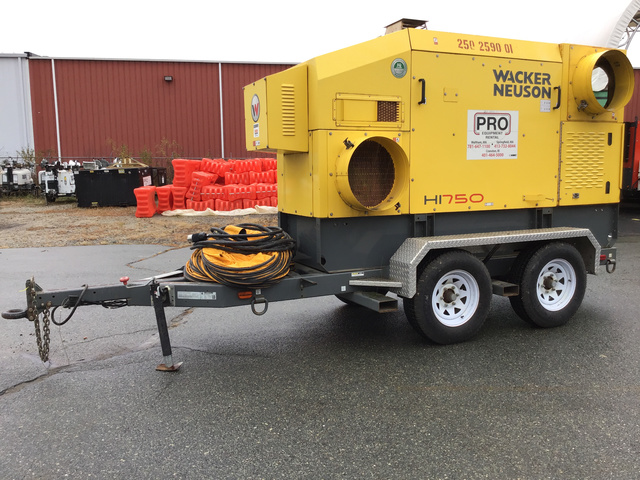 2012 Wacker Neuson HI750DGM Space Heater 2012 Wacker Neuson HI750DGM Space Heater