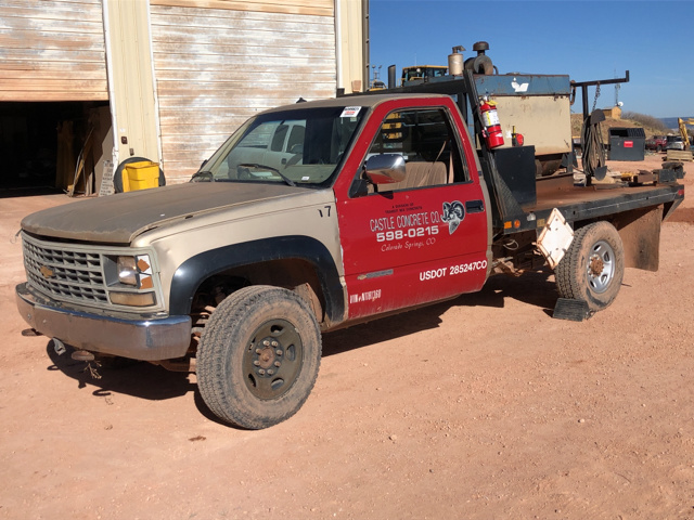 1990 Chevrolet 3500 4x4 Service Truck